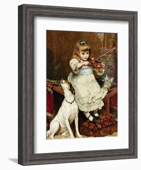 The Broken String-Charles Burton Barber-Framed Giclee Print