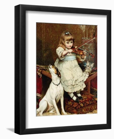 The Broken String-Charles Burton Barber-Framed Giclee Print