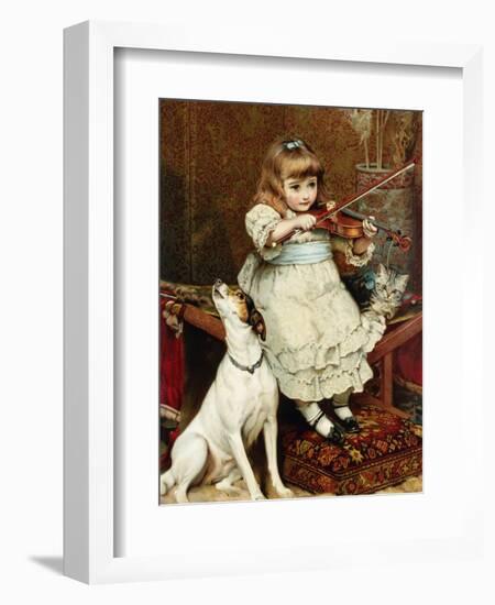 The Broken String-Charles Burton Barber-Framed Giclee Print