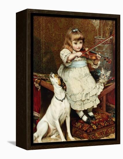 The Broken String-Charles Burton Barber-Framed Premier Image Canvas