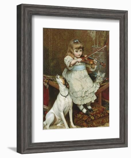 The Broken String-Charles Burton Barber-Framed Giclee Print