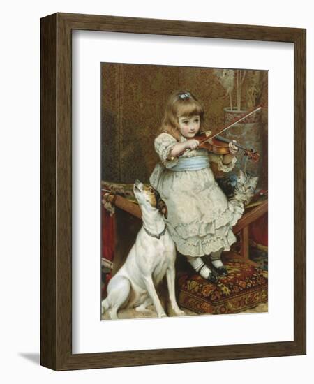 The Broken String-Charles Burton Barber-Framed Giclee Print