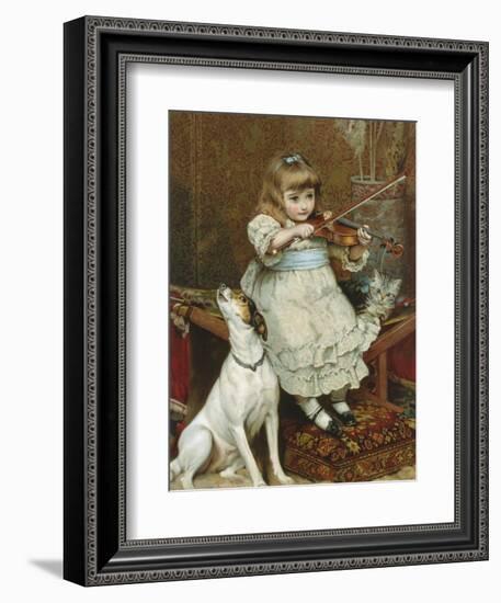 The Broken String-Charles Burton Barber-Framed Giclee Print