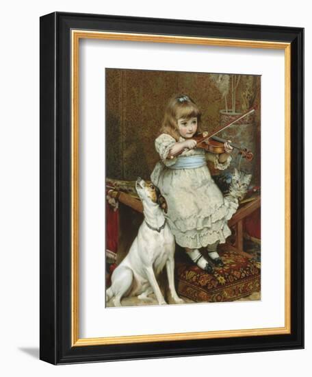 The Broken String-Charles Burton Barber-Framed Giclee Print