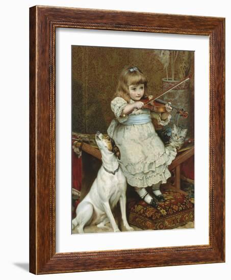 The Broken String-Charles Burton Barber-Framed Giclee Print