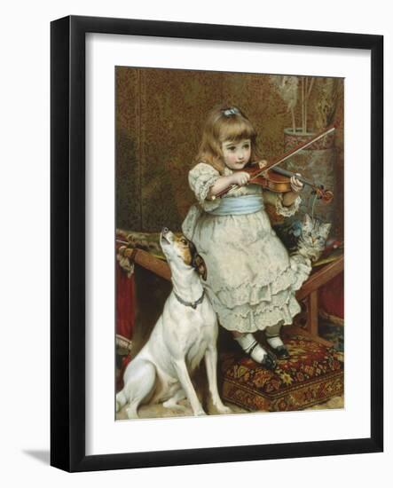 The Broken String-Charles Burton Barber-Framed Giclee Print