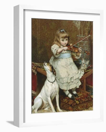 The Broken String-Charles Burton Barber-Framed Giclee Print