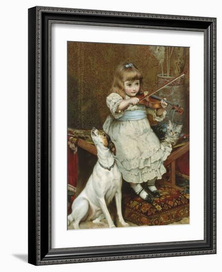 The Broken String-Charles Burton Barber-Framed Giclee Print