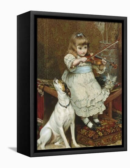 The Broken String-Charles Burton Barber-Framed Premier Image Canvas