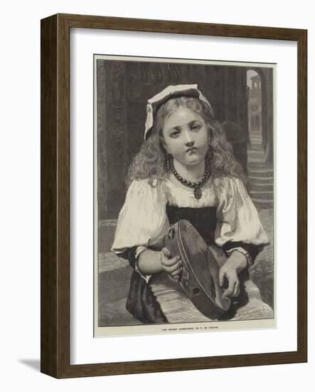 The Broken Tambourine-Pierre-Louis de Coninck-Framed Giclee Print