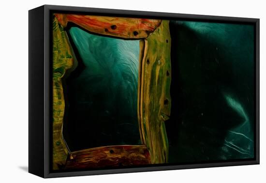 The broken though behind the mirror of Life...-Gilbert Claes-Framed Premier Image Canvas