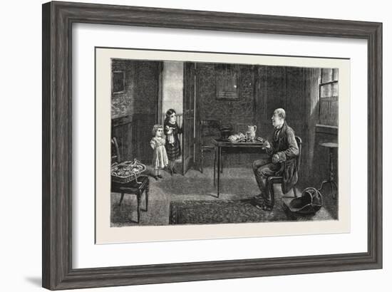 The Broker's Man. from the Picture by Alfred Dixon--Framed Giclee Print