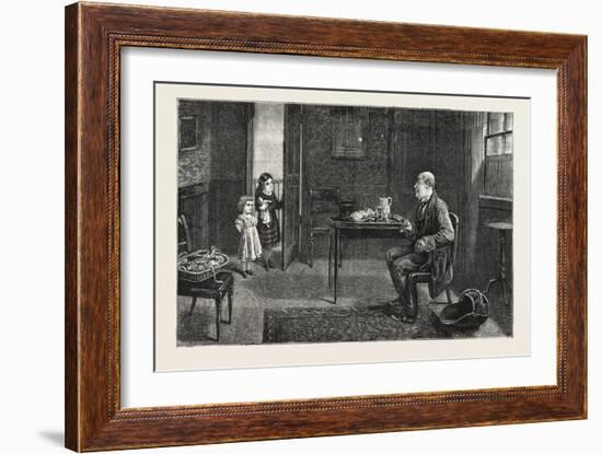 The Broker's Man. from the Picture by Alfred Dixon-null-Framed Giclee Print