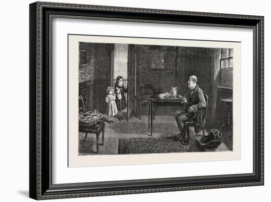 The Broker's Man. from the Picture by Alfred Dixon-null-Framed Giclee Print