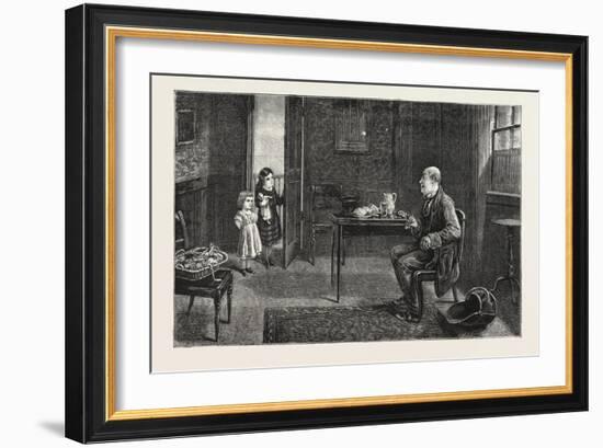 The Broker's Man. from the Picture by Alfred Dixon-null-Framed Giclee Print