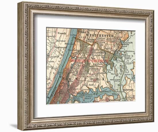 The Bronx (C. 1900)-Encyclopaedia Britannica-Framed Premium Giclee Print