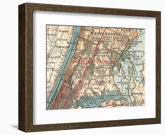 The Bronx (C. 1900)-Encyclopaedia Britannica-Framed Premium Giclee Print