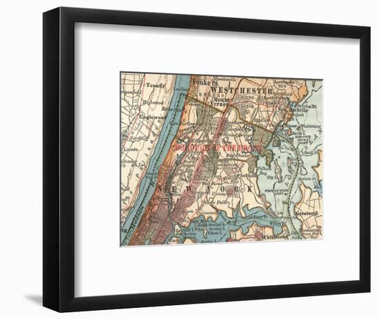 The Bronx (C. 1900)-Encyclopaedia Britannica-Framed Art Print