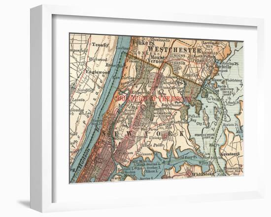 The Bronx (C. 1900)-Encyclopaedia Britannica-Framed Art Print