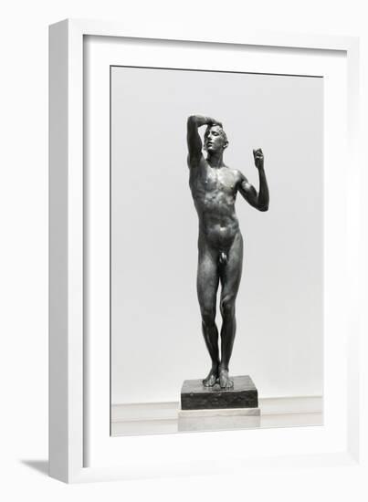 The Bronze Age, 1870 (Bronze)-Auguste Rodin-Framed Giclee Print