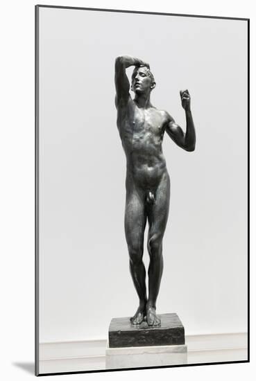 The Bronze Age, 1870 (Bronze)-Auguste Rodin-Mounted Giclee Print