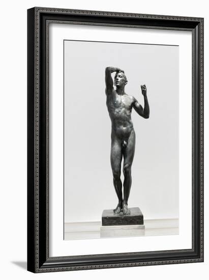 The Bronze Age, 1870 (Bronze)-Auguste Rodin-Framed Giclee Print