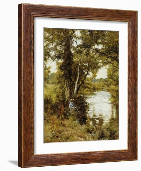 The Brook He Loved, 1892-Edward Wilkins Waite-Framed Giclee Print