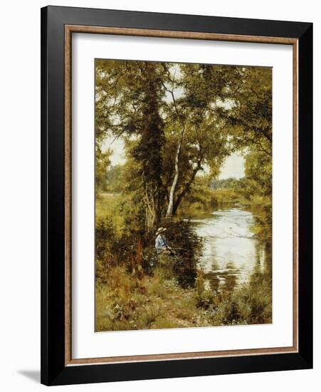 The Brook He Loved, 1892-Edward Wilkins Waite-Framed Giclee Print