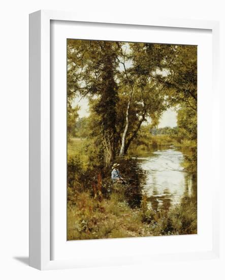 The Brook He Loved, 1892-Edward Wilkins Waite-Framed Giclee Print