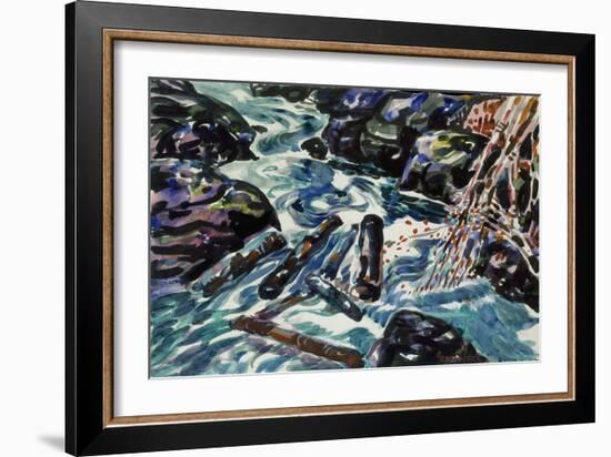 The Brook, Nova Scotia-George Benjamin Luks-Framed Giclee Print