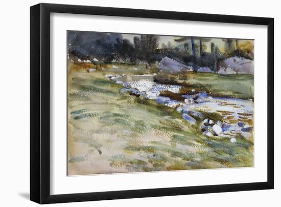 The Brook-John Singer Sargent-Framed Giclee Print