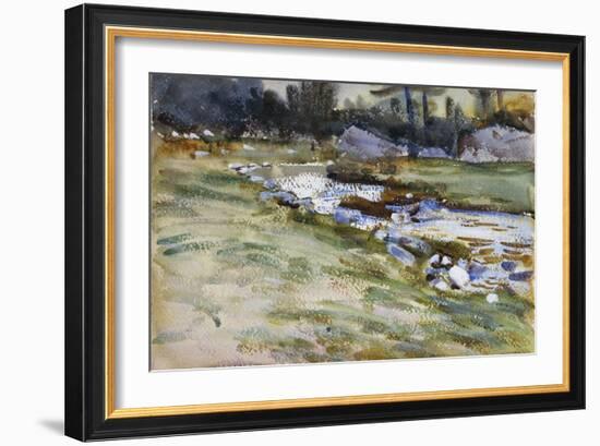 The Brook-John Singer Sargent-Framed Giclee Print