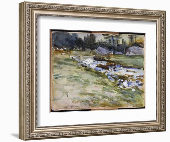 The Brook-John Singer Sargent-Framed Giclee Print