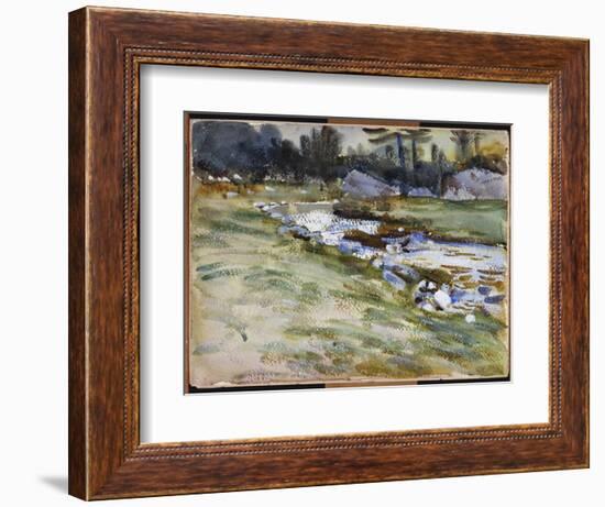 The Brook-John Singer Sargent-Framed Giclee Print