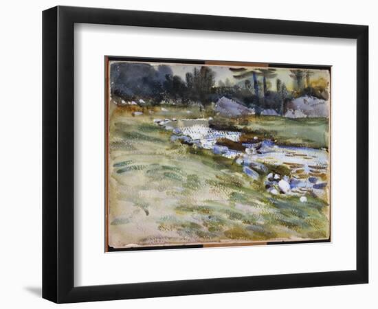 The Brook-John Singer Sargent-Framed Giclee Print