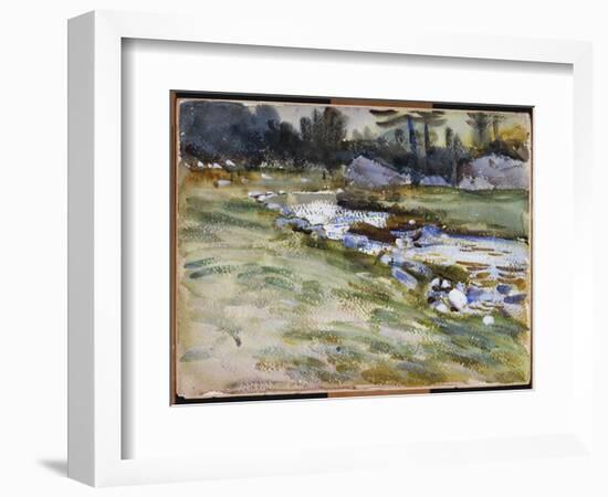 The Brook-John Singer Sargent-Framed Giclee Print