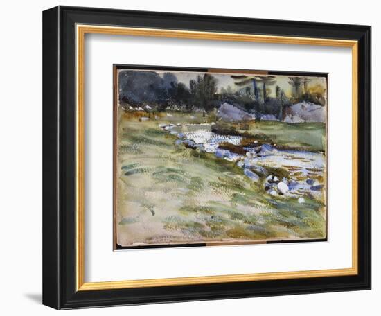 The Brook-John Singer Sargent-Framed Giclee Print