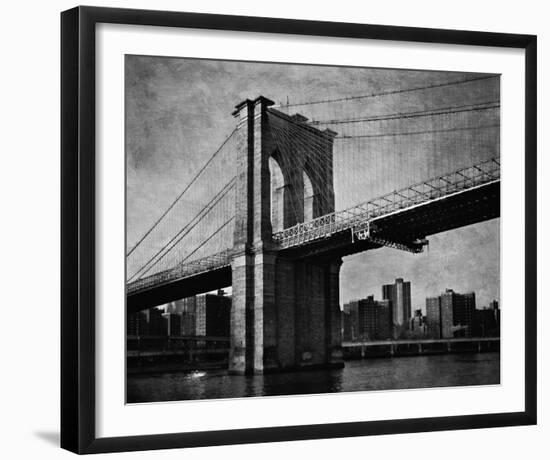 The Brooklyn Crossing-Pete Kelly-Framed Giclee Print