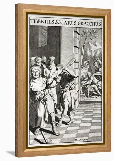 The Brothers Tiberius Gracchus and Gaius Gracchus-null-Framed Premier Image Canvas