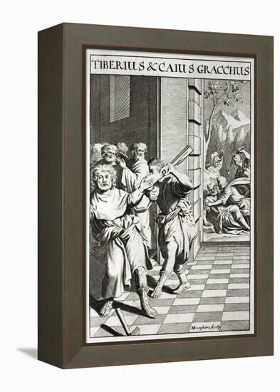 The Brothers Tiberius Gracchus and Gaius Gracchus-null-Framed Premier Image Canvas