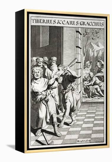 The Brothers Tiberius Gracchus and Gaius Gracchus-null-Framed Premier Image Canvas