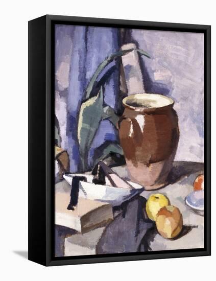 The Brown Crock-Samuel John Peploe-Framed Premier Image Canvas