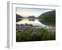 The Bubbles and Jordan Pond in Acadia National Park, Maine, USA-Jerry & Marcy Monkman-Framed Photographic Print