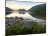 The Bubbles and Jordan Pond in Acadia National Park, Maine, USA-Jerry & Marcy Monkman-Mounted Photographic Print