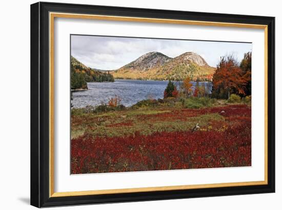 The Bubbles at Jordan Pond, Maine-George Oze-Framed Photographic Print