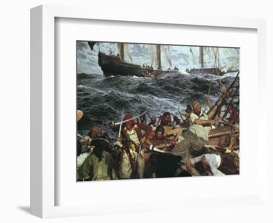 The Buccaneers-Frederick Judd Waugh-Framed Giclee Print