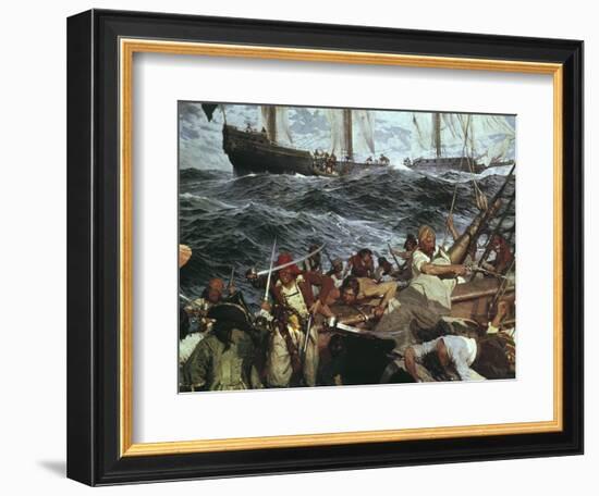 The Buccaneers-Frederick Judd Waugh-Framed Giclee Print