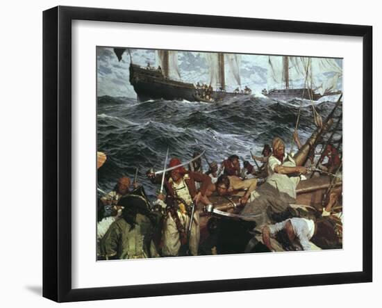 The Buccaneers-Frederick Judd Waugh-Framed Giclee Print