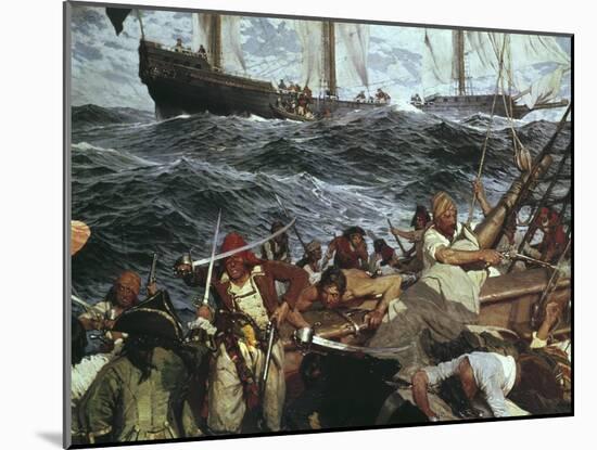 The Buccaneers-Frederick Judd Waugh-Mounted Giclee Print