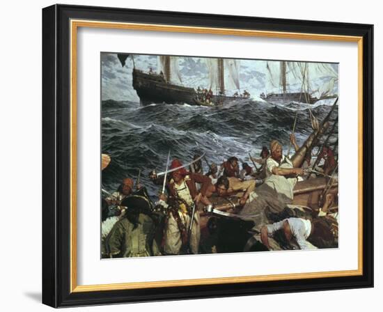 The Buccaneers-Frederick Judd Waugh-Framed Giclee Print